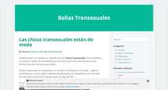 Desktop Screenshot of belledetrans.com